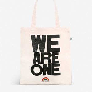 Kurt Geiger London We Are One Organic Cotton Tote Bag